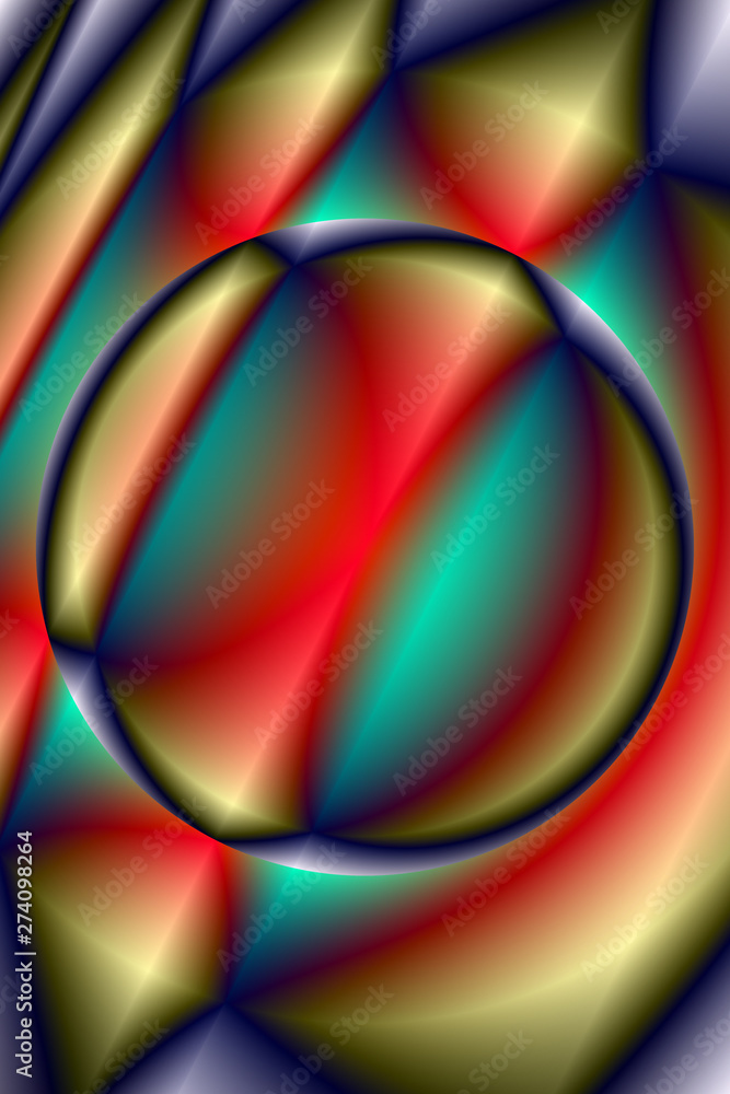Digital Art, abstract three-dimensional objects with soft lighting, Germany Digital Art, abstract three-dimensional objects with soft lighting, Germany