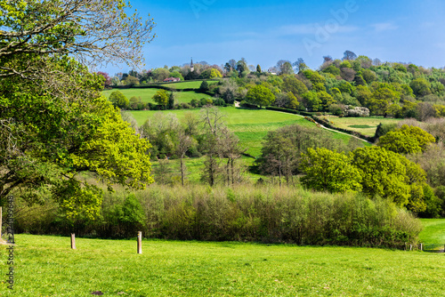 View of Ide Hill Church near sevenoaks in Kent, England