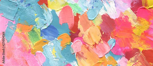 Panel kuchenny z motywem Abstract acrylic and watercolor painting. Canvas background.