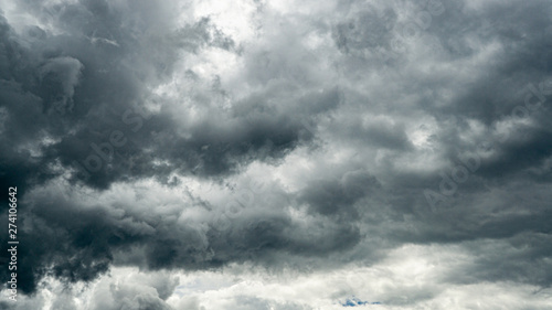 Stormy gray sky background grey clouds, graphic background