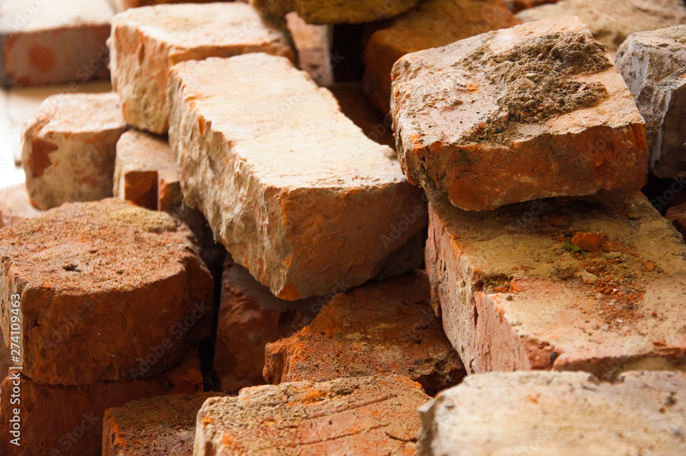 several bricks stacked on top of each other several bricks stacked on top of each other