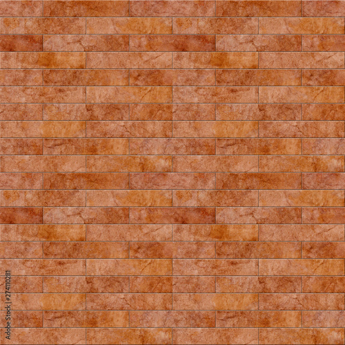 Seamless brick wall pattern background