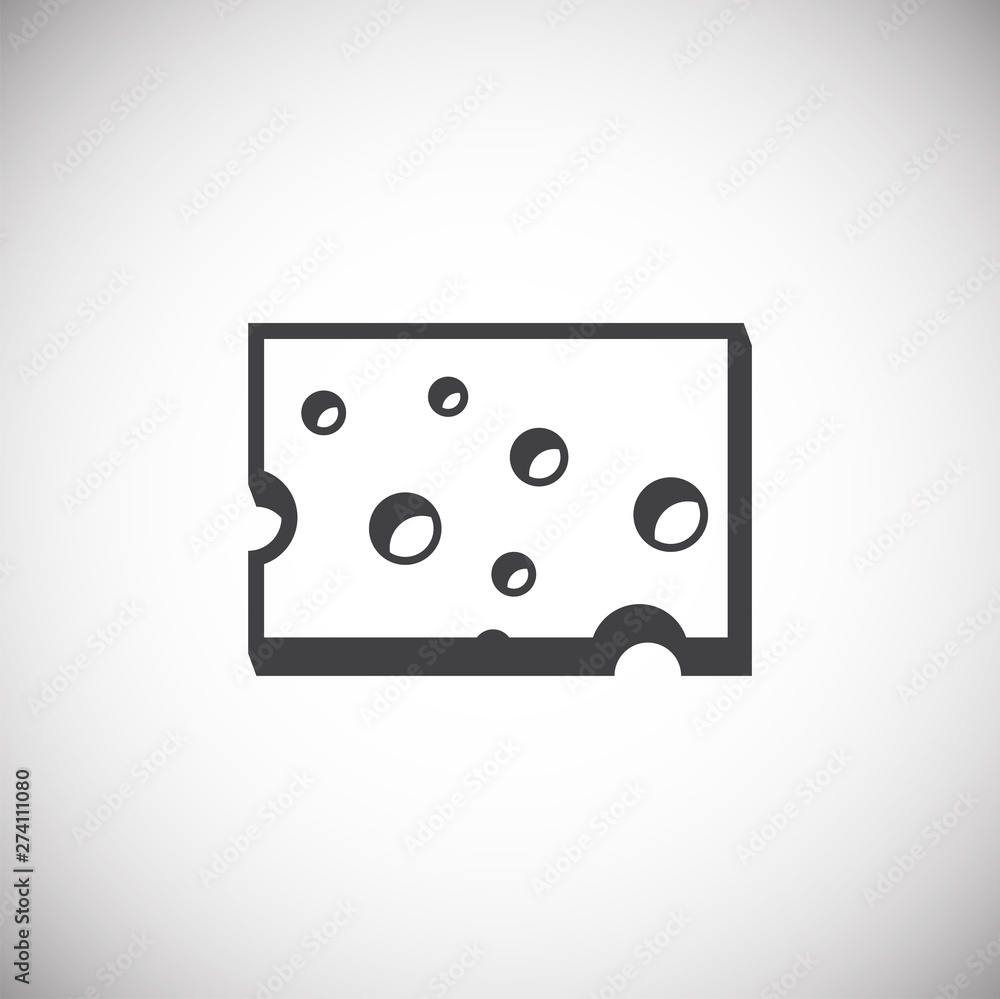 Cheese related icon on background for graphic and web design. Simple illustration. Internet concept symbol for website button or mobile app. Cheese related icon on background for graphic and web design. Simple illustration. Internet concept symbol for website button or mobile app.