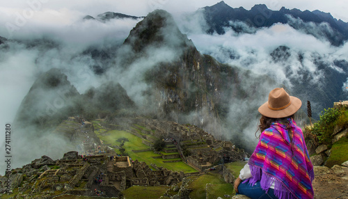 Принти на полотні Machu pichu Peru.