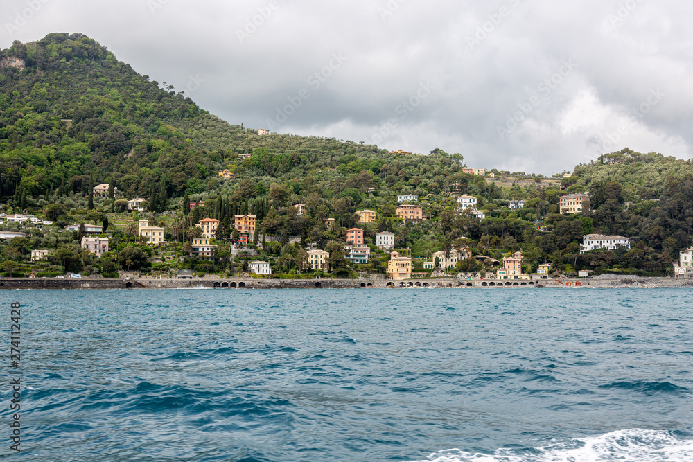 Small city from the sea