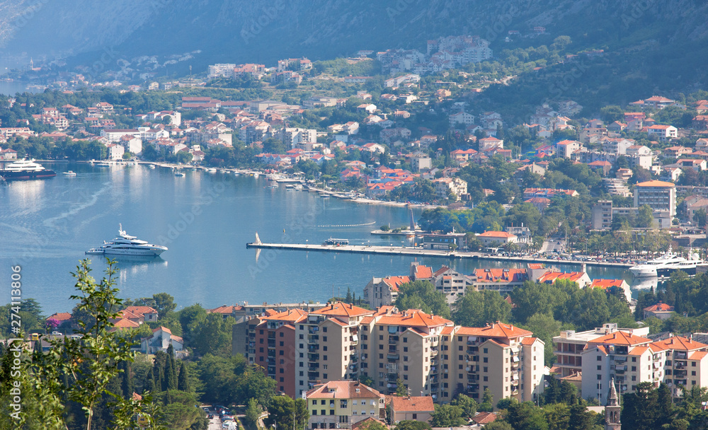 Kotor, popular summer resort, Montenegro