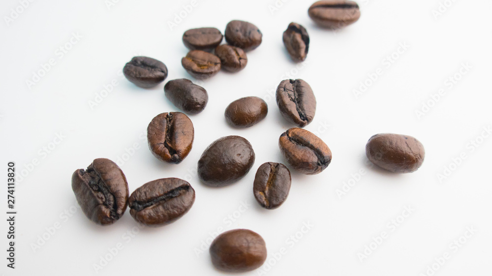 coffee bean isolate on white background coffee bean isolate on white background
