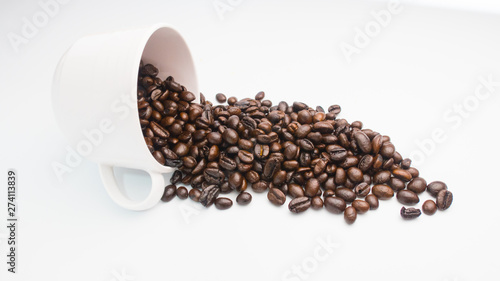 coffee bean isolate on white background