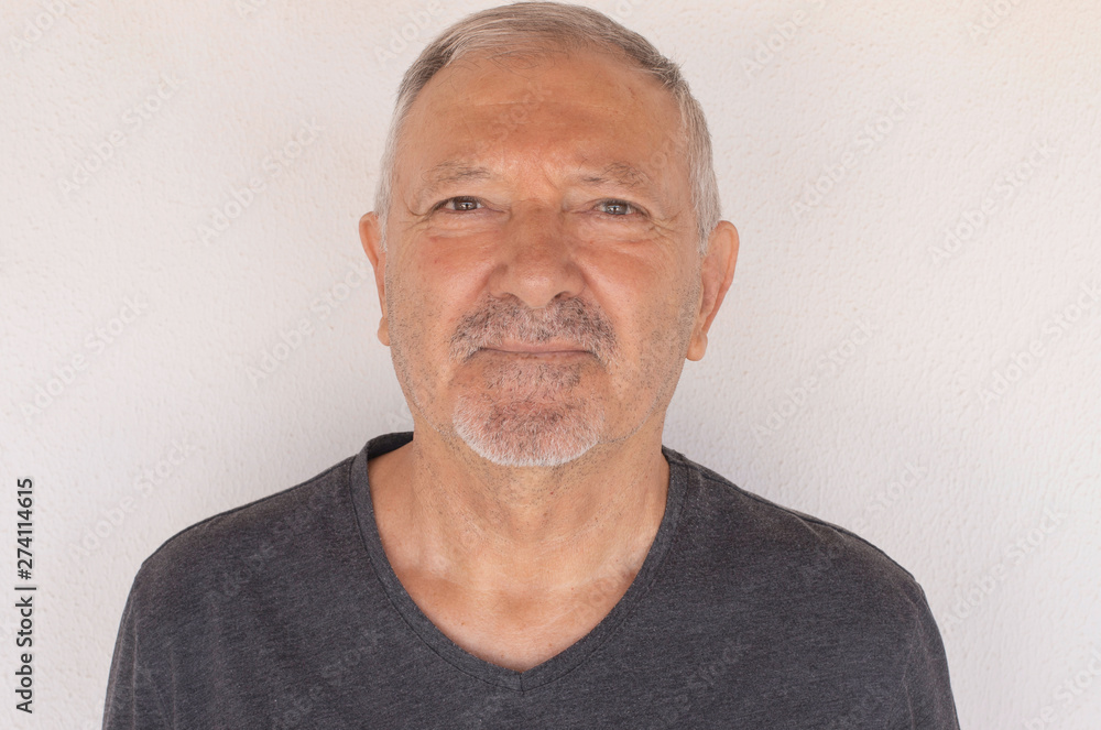 Portrait of a smiling senior man Portrait of a smiling senior man
