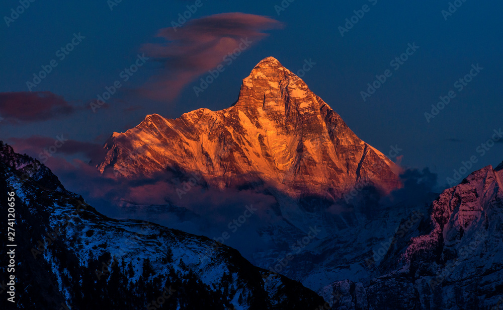 Mt.Nanda Devi Indian Himalayas