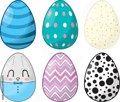 Easter Egg Vector Set 2