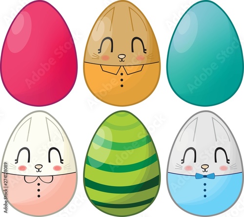 Easter Egg Vector Set 3