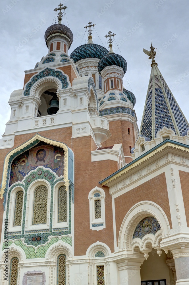 cathédrale russe orthodoxe de Nice