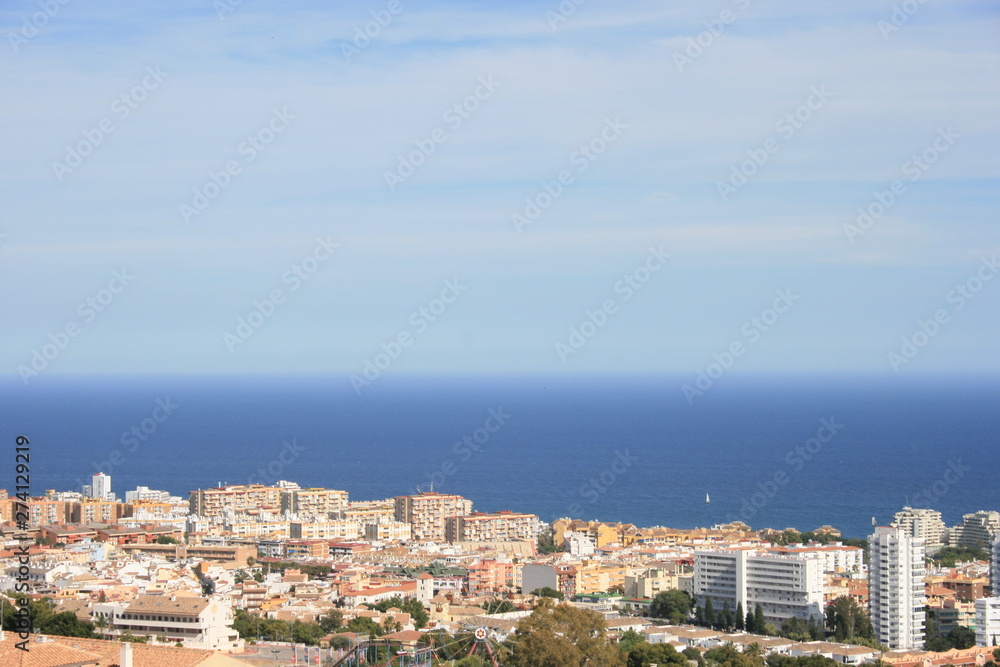 Fototapeta premium Mar Mediterráneo