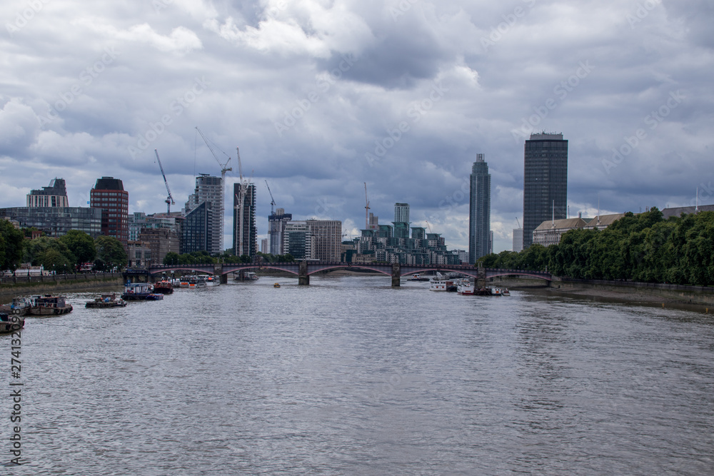 Naklejka premium skyline of London