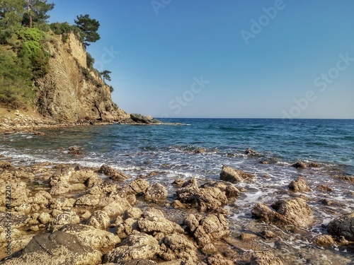 sea and rocks Turkey