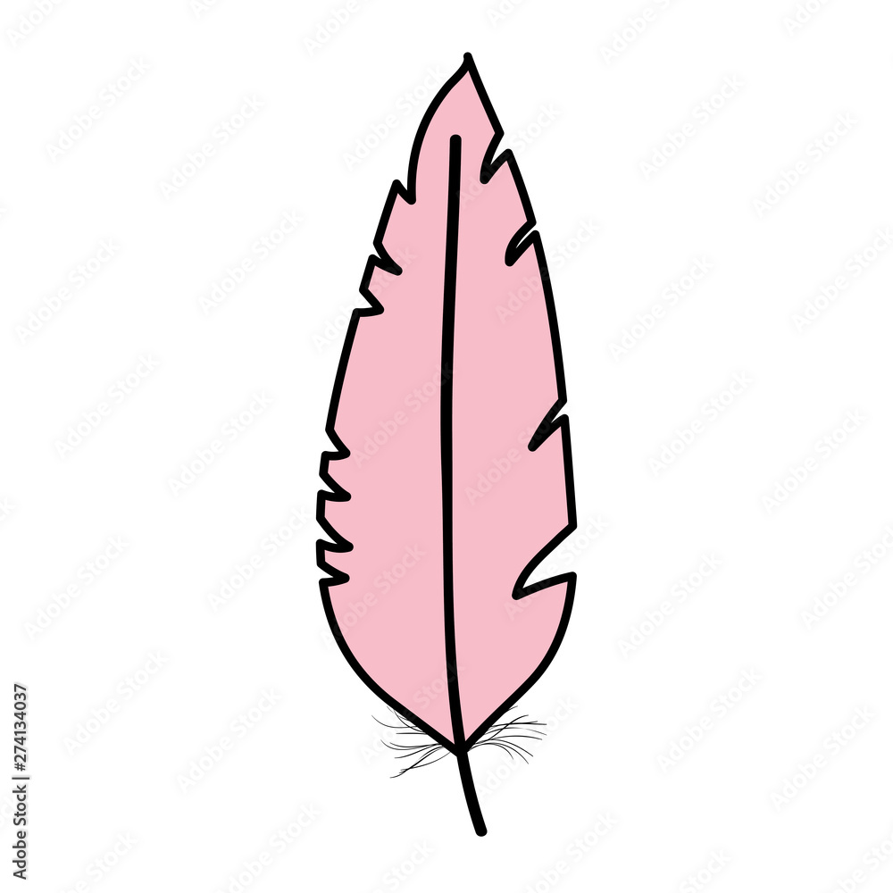 cute bohemian feather decorative icon cute bohemian feather decorative icon