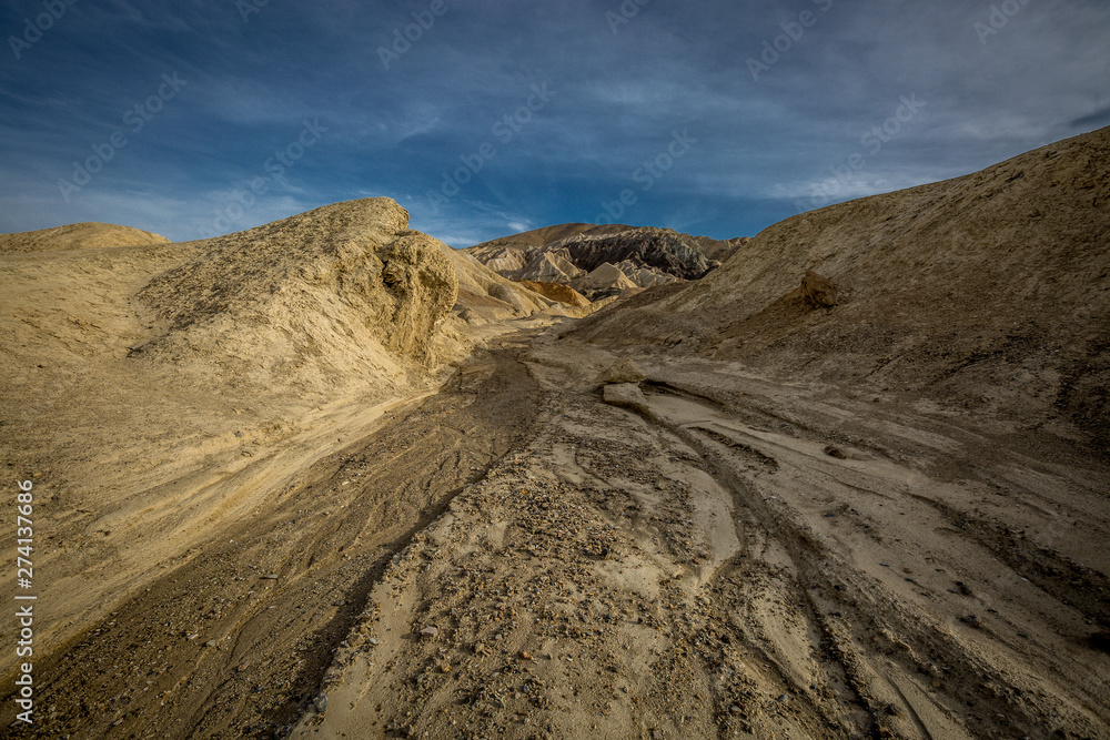 Death Valley 20 Mule Team Canyon Zabriskie Point