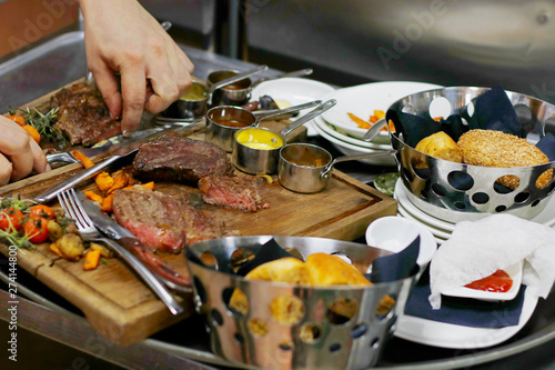 Photos food wastage, mostly seeing in hotels and party events