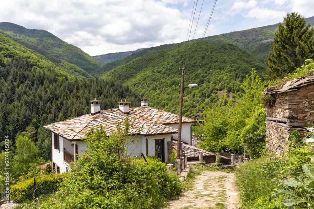 Kosovo Village with nineteenth century houses, Plovdiv Region, Bulgaria