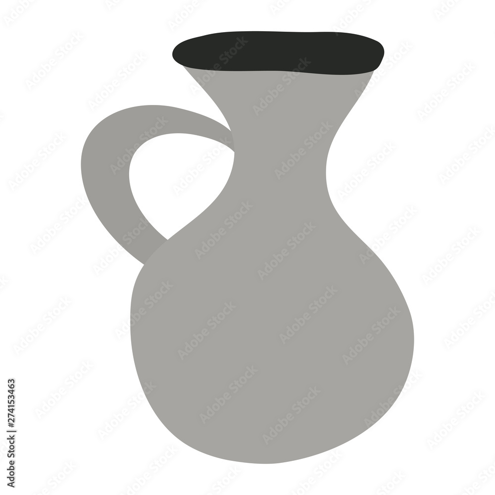 jar canteen pot isolated icon