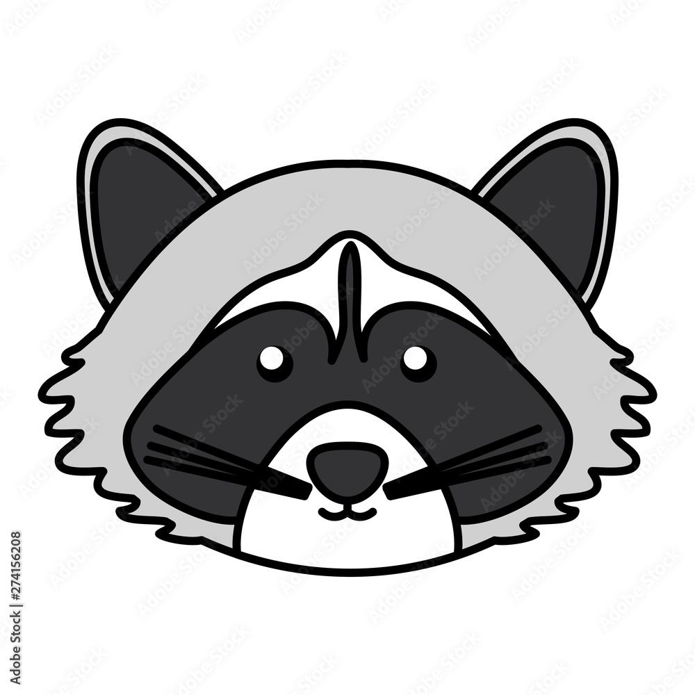 cute raccoon woodland animal character cute raccoon woodland animal character