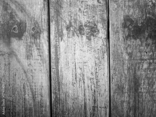 Background Old rustic wood texture - black and white