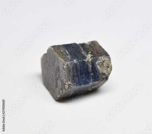 Blue Sapphire raw gemstone crystal
