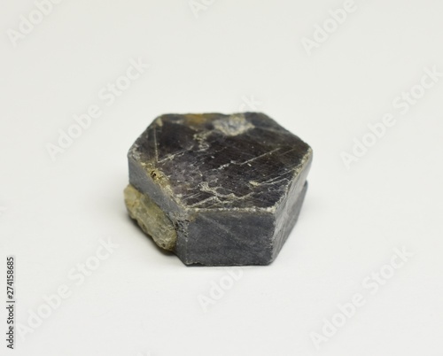 Blue Sapphire raw gemstone crystal photo