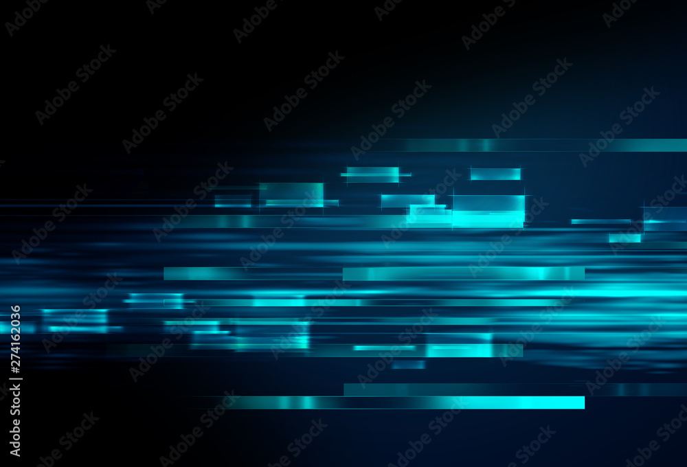 Big data futuristic visualization abstract illustration Big data futuristic visualization abstract illustration