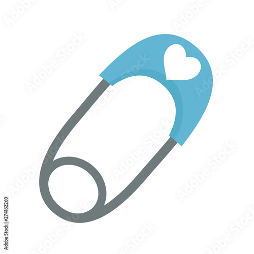 Isolated baby cloth pin design