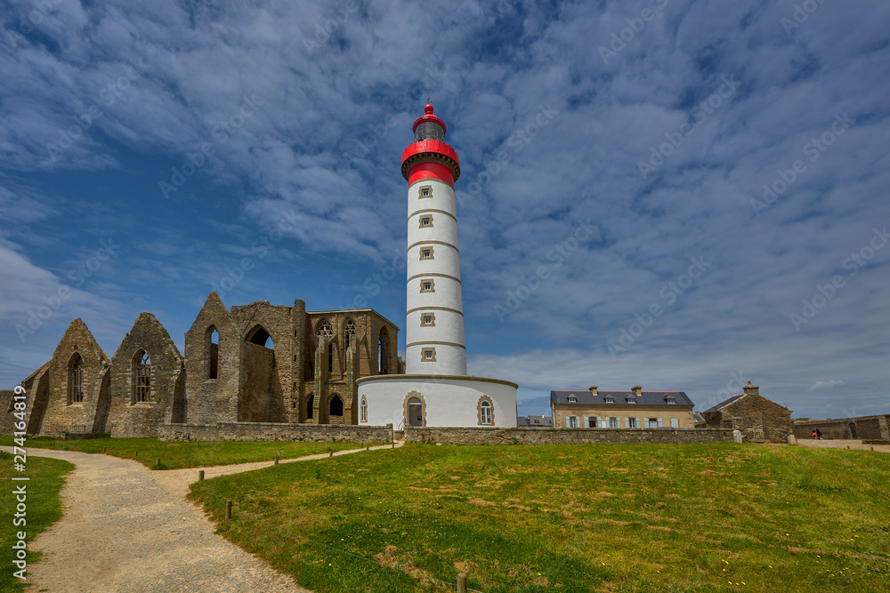 Lighthouse, Saint-Mathieu, Brittany, France