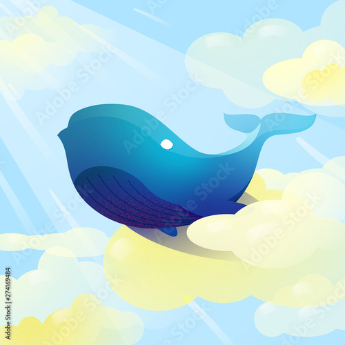 Ballena en el cielo