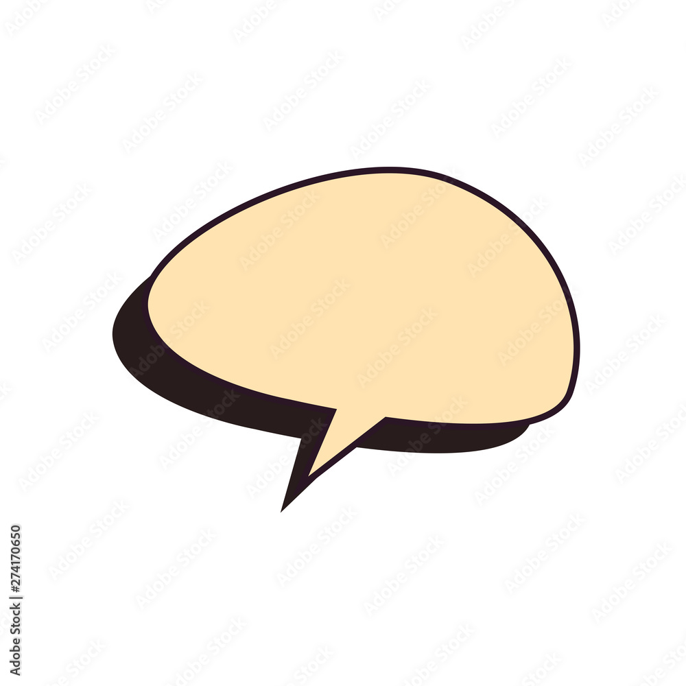 comic speech bubble on white background comic speech bubble on white background