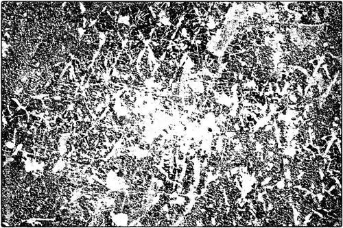 Grunge background black and white. Vector texture of scratches, chips, cracks. Monochrome gloomy pattern of the old surface