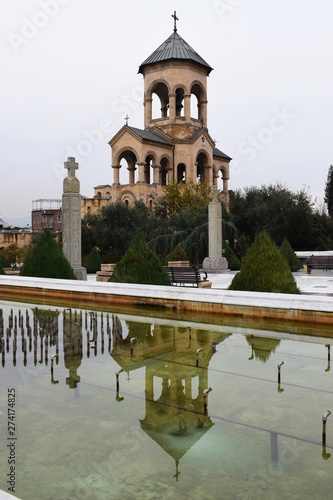 Sobór Trójcy Świętej, Kategra w Gruzjii, Tibilisi #274174825