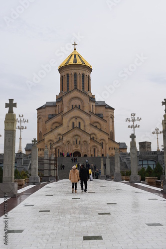 Sobór Trójcy Świętej, Kategra w Gruzjii, Tibilisi #274174849
