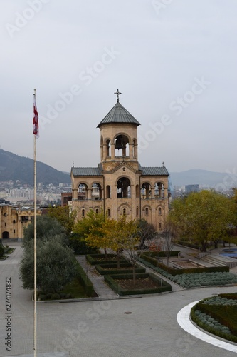 Sobór Trójcy Świętej, Kategra w Gruzjii, Tibilisi #274174882