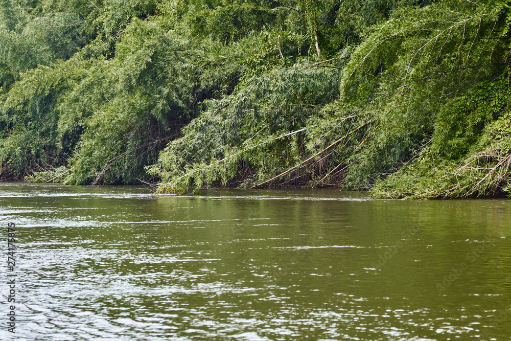 Obraz premium Travel Kanchanaburi river Kwai Yai