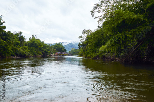 Travel Kanchanaburi river Kwai Yai
