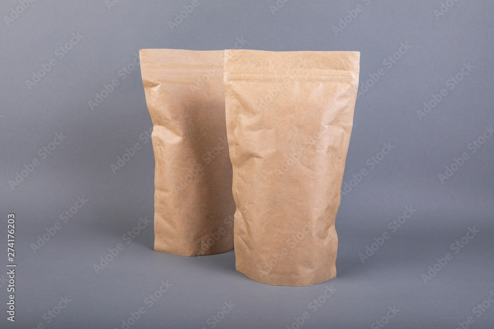 Obraz premium Paper Pouch Packaging MockUp