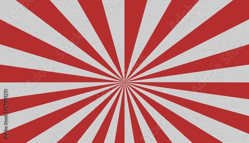 Japanese  imperial sunset flag .