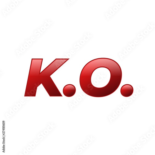K.O.  combo icon . 