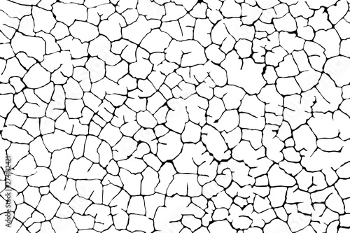 cracks ground for abstract background