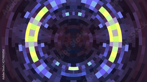 abstract colorful circle pixel block background illustration New quality universal technological colorful joyful dance music 4k stock image © Serhii