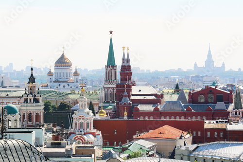 Panorama of Moscow Kremlin, Russia