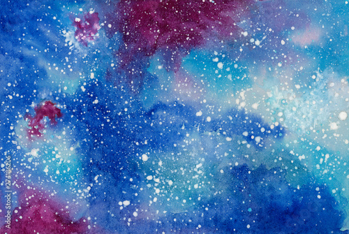 Starry night galaxy