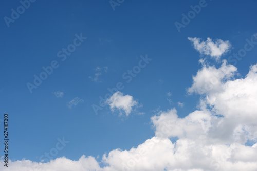 Sky background view