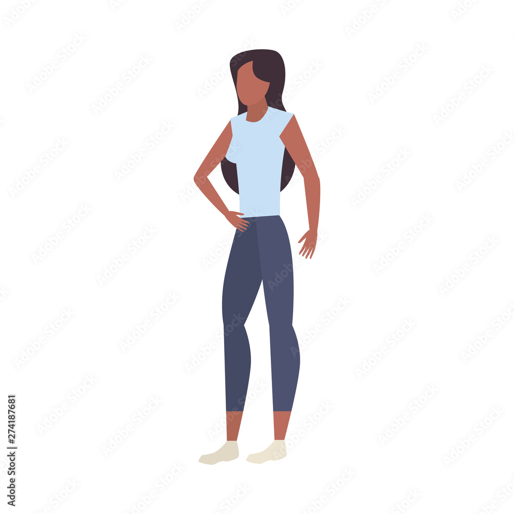 woman female character casual clothes woman female character casual clothes