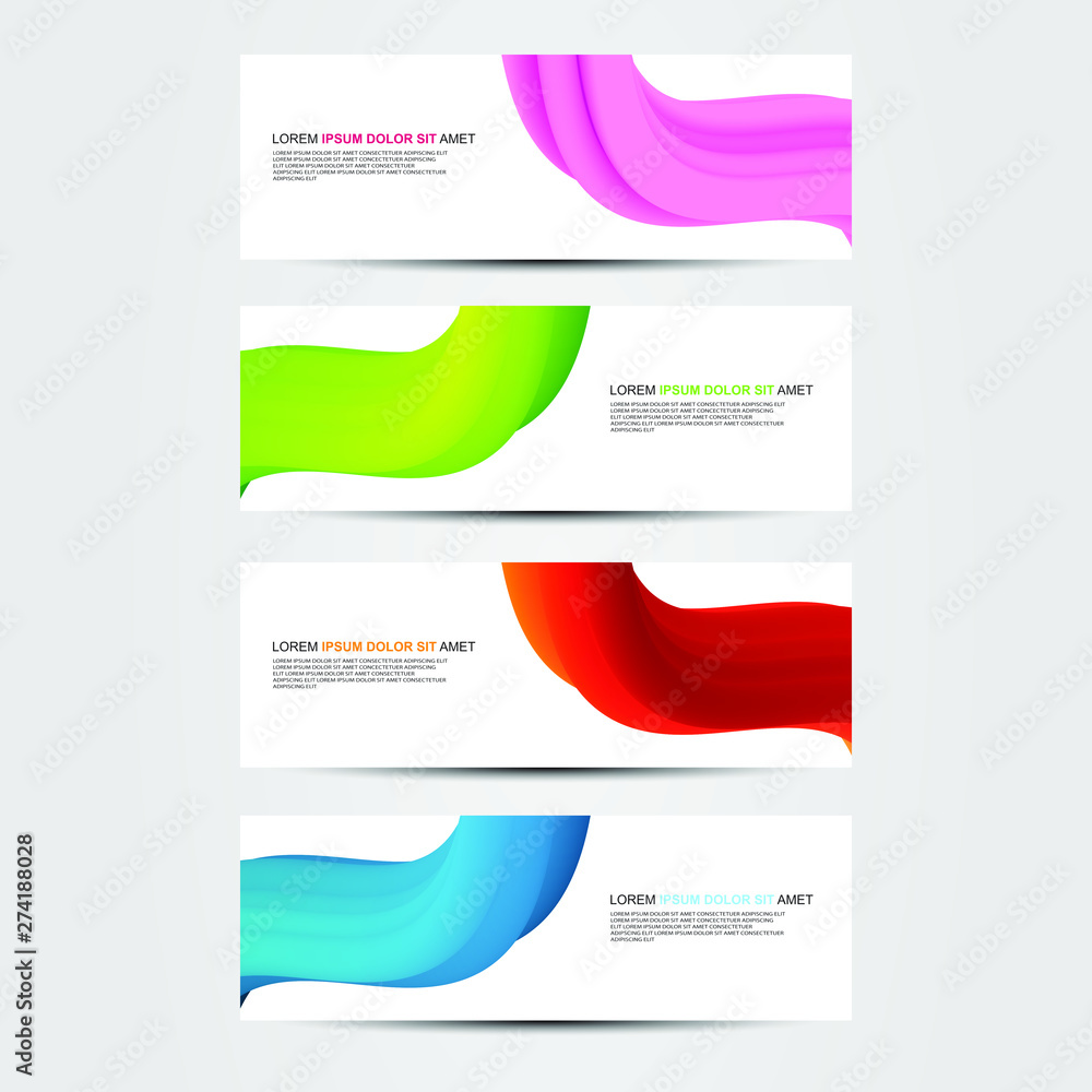 Naklejka premium Vector Abstract background modern design